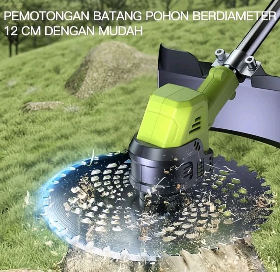 Memotong batang pohon berdiameter 12cm dengan mudah