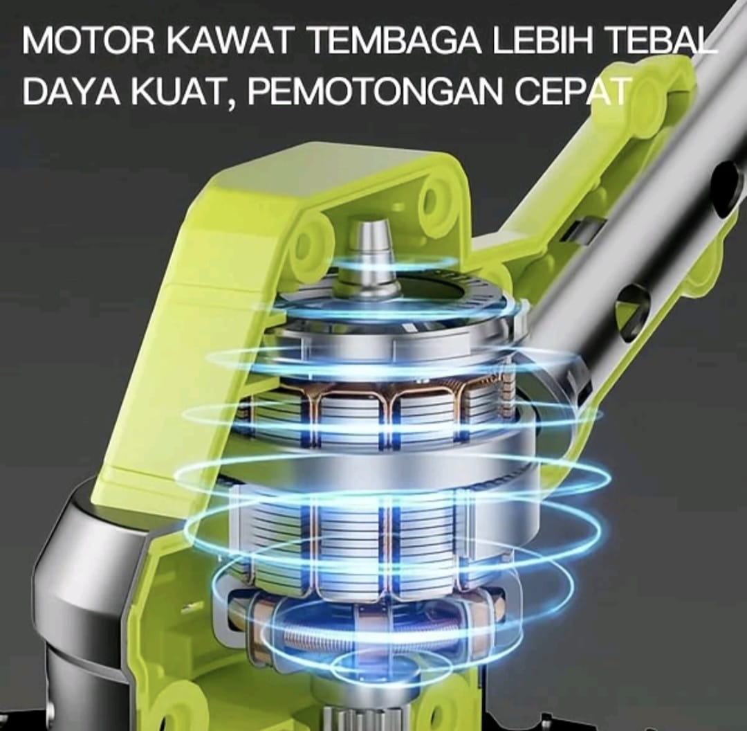 Motor kawat tembaga lebih tebal, daya kuat, pemotongan cepat
